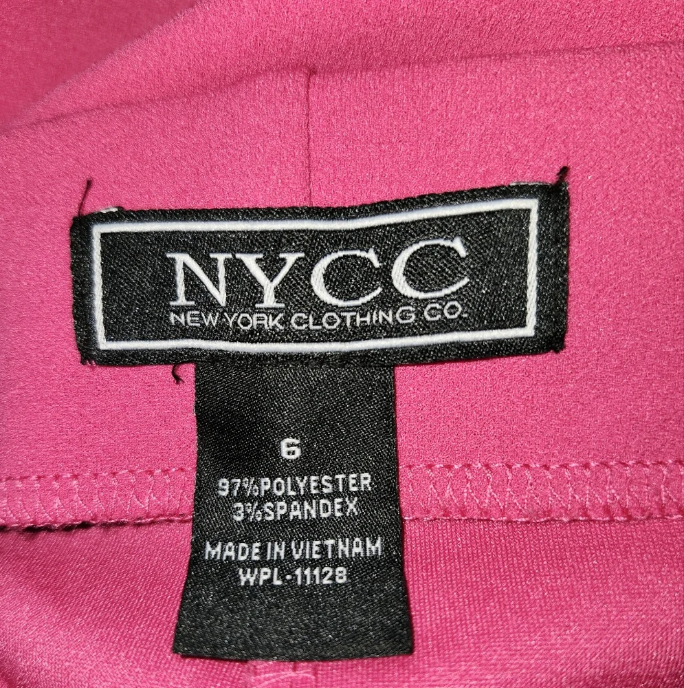 NYCC Pink Women's Straight Leg Pants - Picture 5 of 5